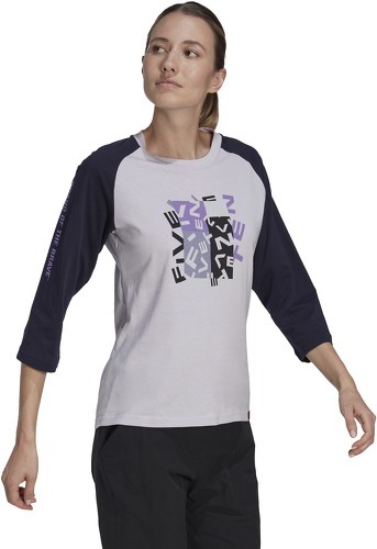 adidas Five Ten-T Shirt Five Ten Graphic 3/4 Sleeve-2