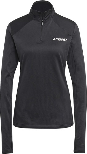 adidas Performance-Sweat-shirt à 1/2 zip en molleton Terrex Multi-1