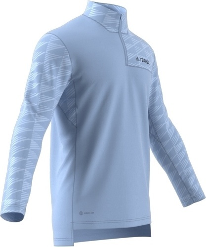 adidas Performance-T-shirt manches longues à demi-zip Terrex Multi-1