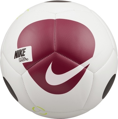 NIKE-Ballon de futsal Nike Maestro Pro blanc/rouge-image-1
