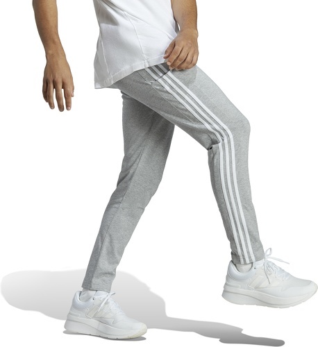 adidas Sportswear-Pantalon Essentials Single Jersey Tapered Open Hem 3-Stripes-2