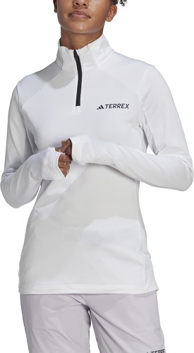 adidas Performance-Sweat-shirt à 1/2 zip en molleton Terrex Multi-3
