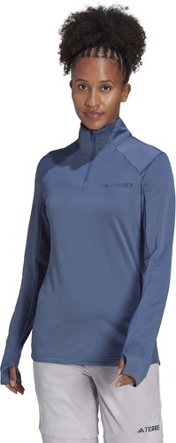 adidas Performance-Sweat-shirt à 1/2 zip en molleton Terrex Multi-2
