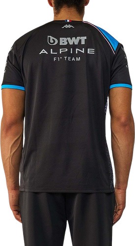 KAPPA-T-Shirt Abolim BWT Alpine F1 Team 2023  Noir-3