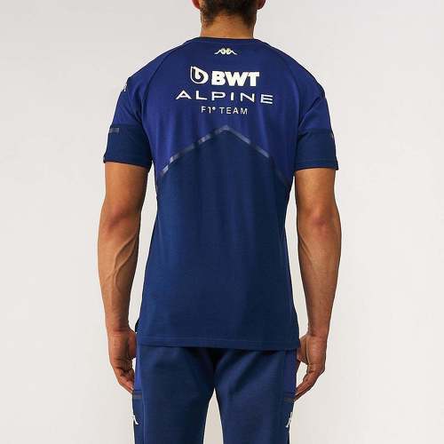 KAPPA-T-Shirt Aybi BWT Alpine F1 Team 2023  Bleu-3