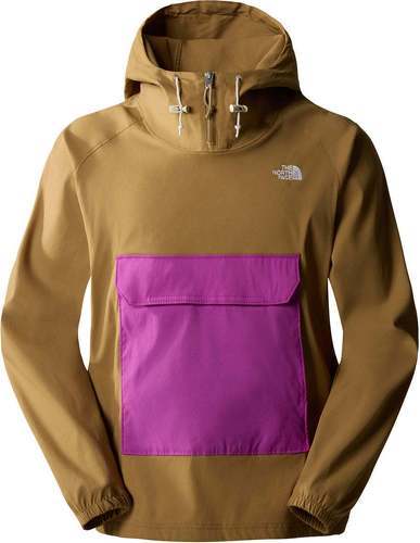 THE NORTH FACE-The North Face M Class V Pull-On Jacket Herren Utility Brown Purple Cactus Flower-image-1