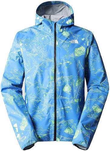 THE NORTH FACE-The North Face Higher Run Veste Super Sonic Blue Valley Floor Print-0