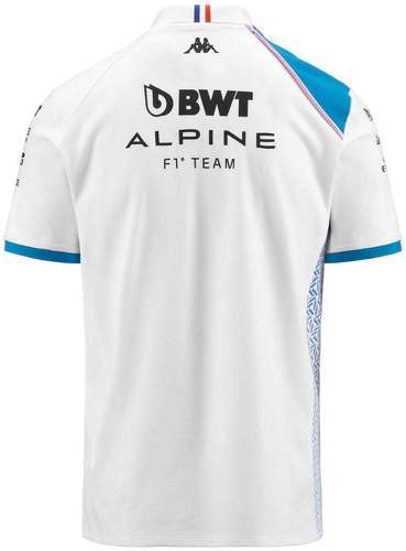 KAPPA-Polo Acram BWT Alpine F1 Team 2023  Blanc-2