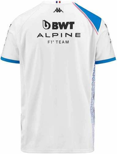 KAPPA-T-Shirt Abolim BWT Alpine F1 Team 2023  Blanc-2