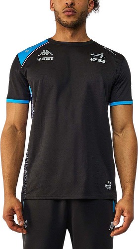 KAPPA-T-Shirt Abolim BWT Alpine F1 Team 2023  Noir-1