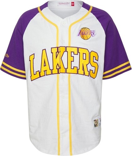 Mitchell & Ness-Maillot Los Angeles Lakers Practice Day Button Front-0