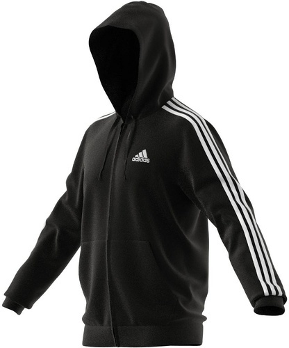 adidas Sportswear-Veste à capuche Essentials French Terry 3-Stripes Full-Zip-2