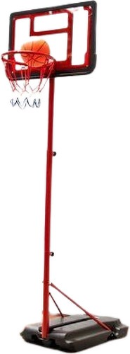BUMBER-Panier de basket sur Pied Evolutif DENVER hauteur réglable de 1.05m à 1.65m Ballon et Pompe inclus-1