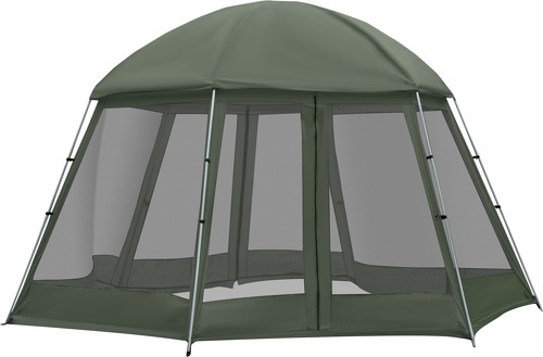 Outsunny-Tente de camping 6-8 personnes dim. 493L x 493L x 240H cm-0