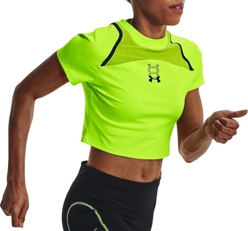 UNDER ARMOUR-Run Anywhere Crop SS-0