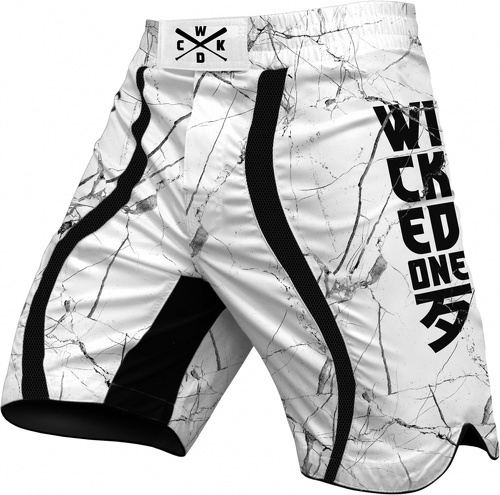 Wicked One-Short de MMA Wicked one Broken Blanc-0