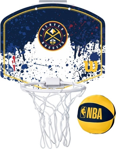 WILSON-Mini panier de Basketball Wilson NBA Denver Nuggets-image-1