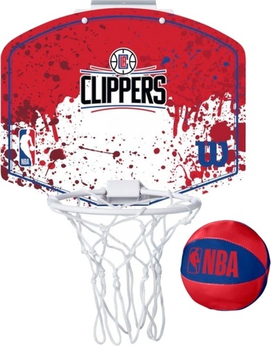 WILSON-Mini panier de Basketball Wilson NBA des Los Angeles Clippers-image-1