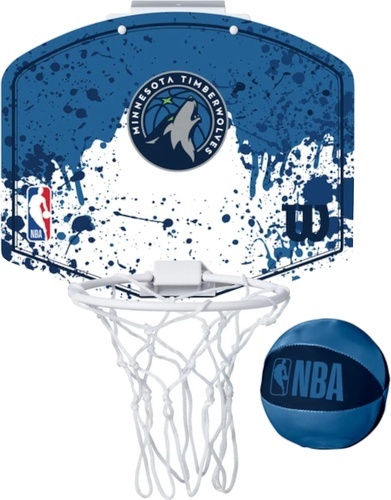 WILSON-Mini panier de Basketball Wilson NBA Minnesota Timberwolves-image-1