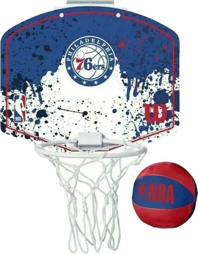 WILSON-Mini panier de Basketball Wilson NBA Philadelphia 76ers-image-1