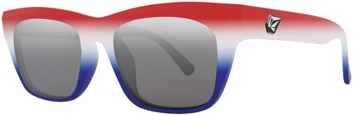 VOLCOM-Lunettes De Soleil Volcom View Strs&Strpmanches Courteslvr Mrr Stormy Sea-0
