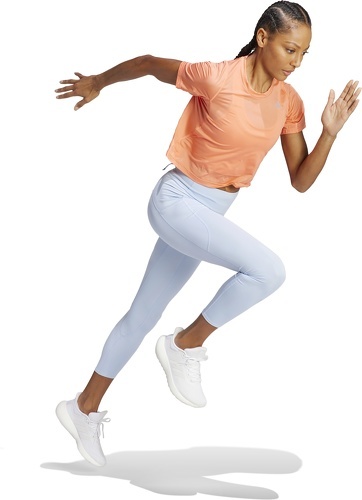 adidas Performance-T-shirt da running Fast Crop-2