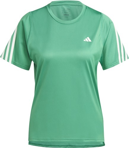 adidas Performance-T-shirt de running Run Icons 3-Stripes Low-Carbon-3