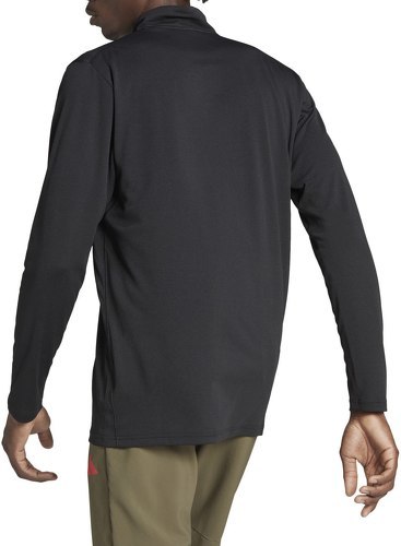 adidas Performance-T-shirt training à manches longues et zip 1/4 Train Essentials Seasonal-1