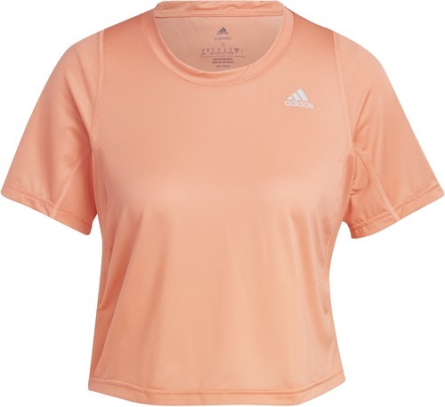 adidas Performance-T-shirt da running Fast Crop-3