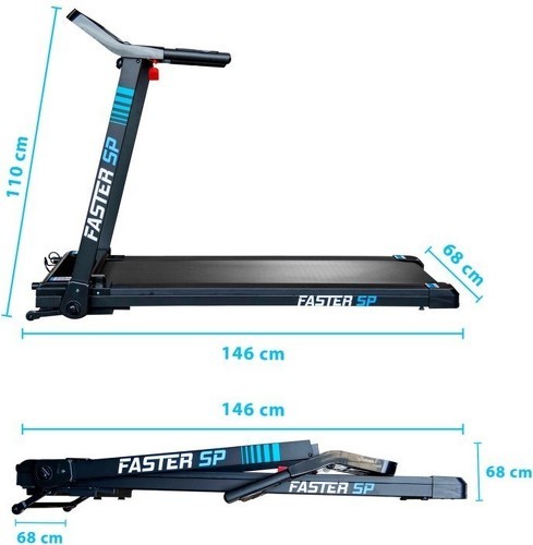SPARRAW-Compact Faster Sp - Tapis de course-2
