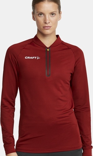 CRAFT-Maillot 1/2 zip femme Craft Extend-2