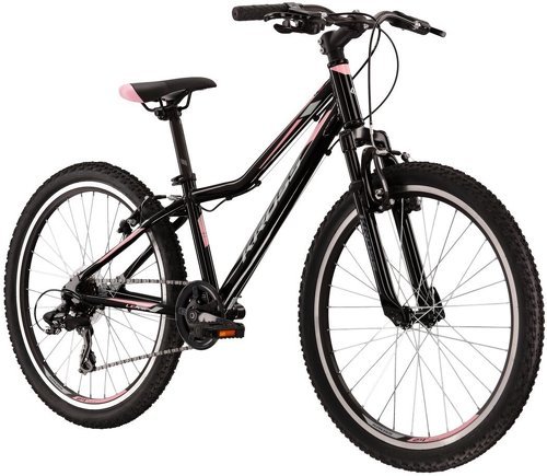 KROSS-Vélo VTT fille enfant LEA JR 1.0  noir/gris/rose 24''-2