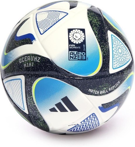 adidas Performance-Ballon Adidas Mini Oceaunz 2023 Blanc ( Coupe du Monde Women's )-image-1