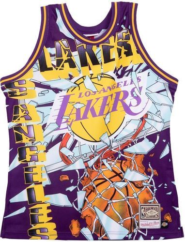 Mitchell & Ness-M&N Big Face 6.0 Fashion Tank Top Los Angeles Lakers-image-1