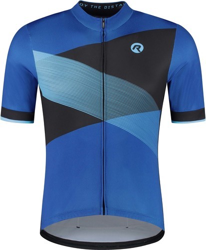 Rogelli-Maillot Manches Courtes Velo Groove - Homme - Bleu-image-1