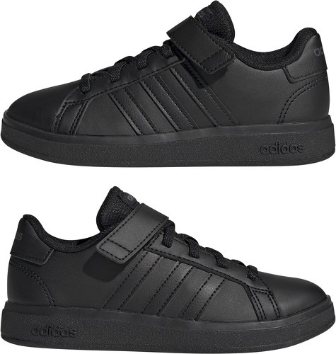 adidas Sportswear-Chaussure à lacets élastiques et scratch sur le dessus Grand Court Lifestyle Court-2