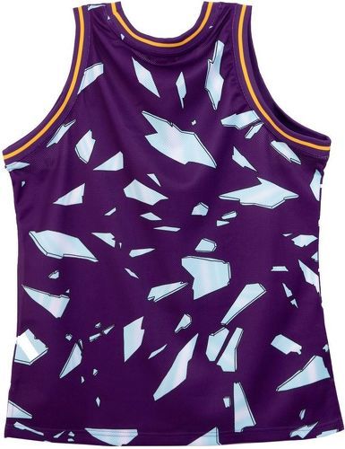 Mitchell & Ness-M&N Big Face 6.0 Fashion Tank Top Los Angeles Lakers-1