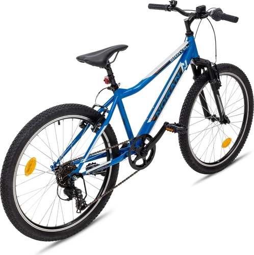 Nogan-Vélo Vtt Nogan Gravel Go Suspension 24 Pouces Ocean Blue-2