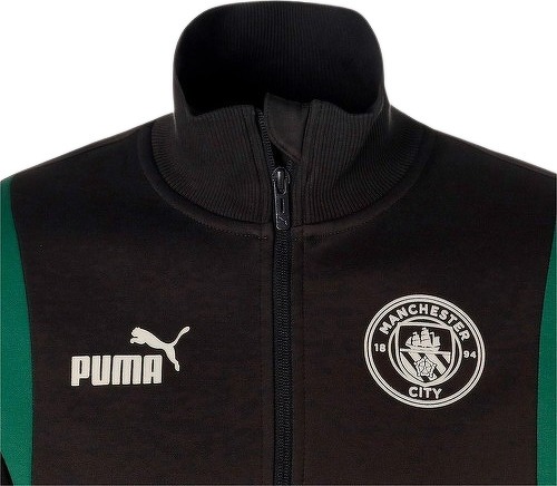 PUMA-Giacca Manchester City Archive Gris-2