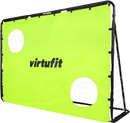 VirtuFit-But De Football Avec Mur De But  215 X 150 Cm-1