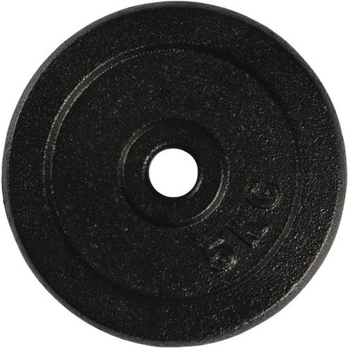 VirtuFit-Disque De Poids En Fonte Poids De Poids 30 Mm 5 Kg-0