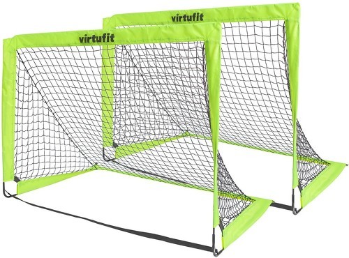 VirtuFit-Ensemble De Buts De Football Pop Up Buts De Football 120 X 90 Cm-1