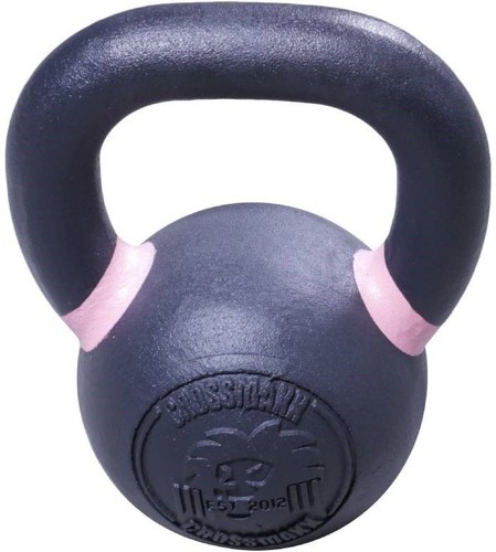 Lifemaxx-Crossmaxx Kettlebell Fonte Avec Revêtement En Poudre 8 Kg-0