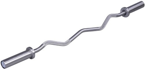 Lifemaxx-Lifemaxx Olympic Ez Bar Curl Bar Acier Brossé 120 Cm-0