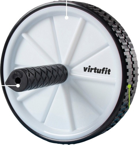 VirtuFit-Roue Abs Double Rouleau Ab Roue Ab Avec Tapis-1