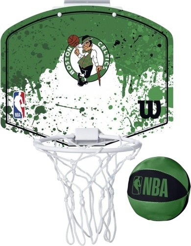 WILSON-Mini panier de Basketball Wilson NBA des Boston CELTICS-image-1