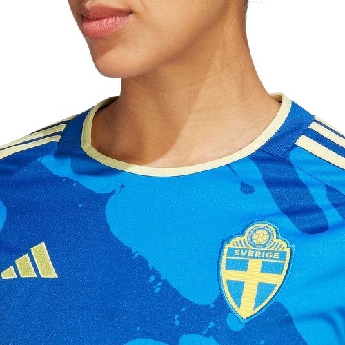 adidas Performance-Maillot Extérieur équipe féminine Suède 23-3