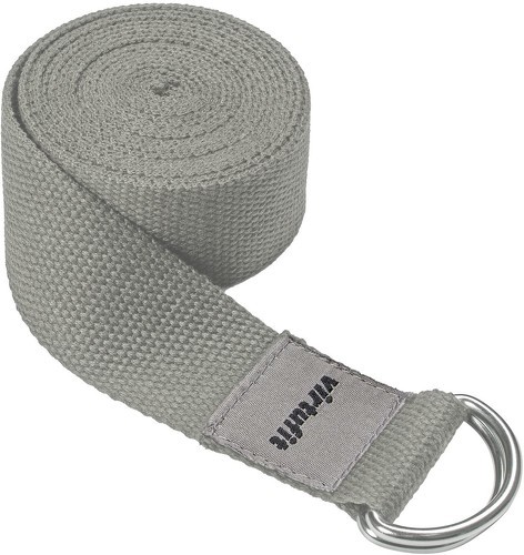 VirtuFit-Ceinture De Yoga Premium Coton 250 Cm Naturel-0