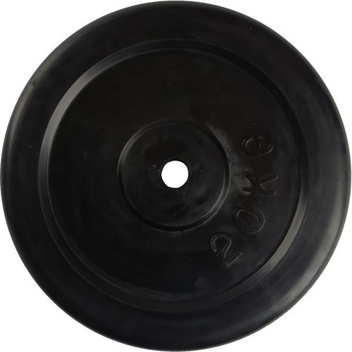 VirtuFit-Disque De Poids En Caoutchouc Poids De Poids 30 Mm 20 Kg-0