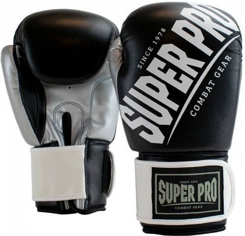 Super Pro-Gants De Boxe Rebel /Gris/Blanc-0